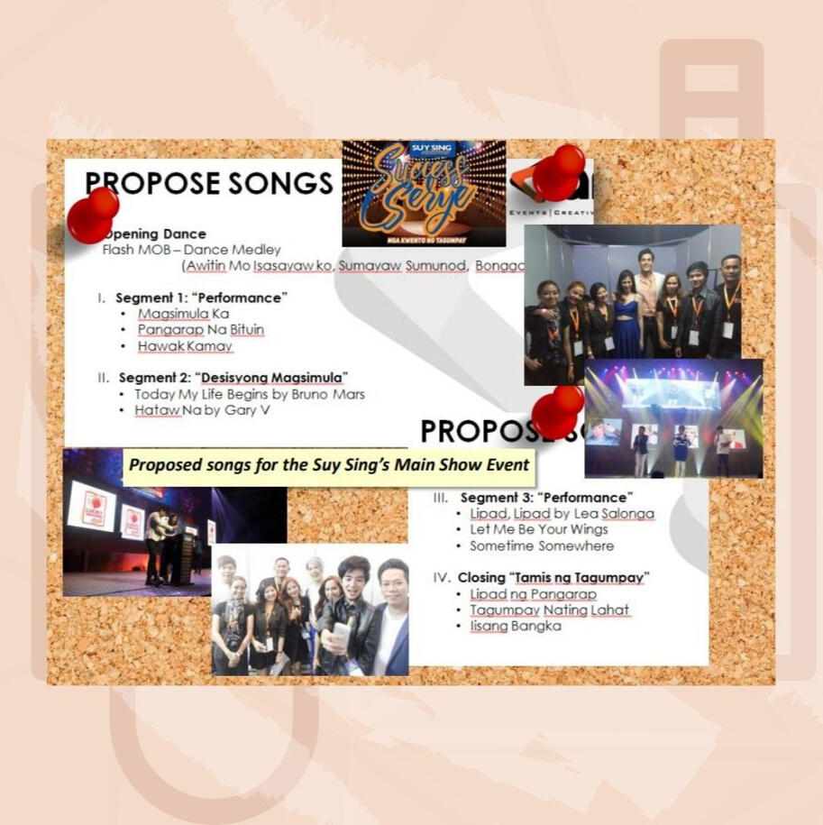 Host and Main Event Production